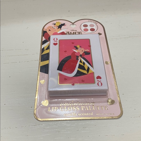 Disney Other - Alice in Wonderland Queen of Hearts Lipgloss Palette - 4 Shades